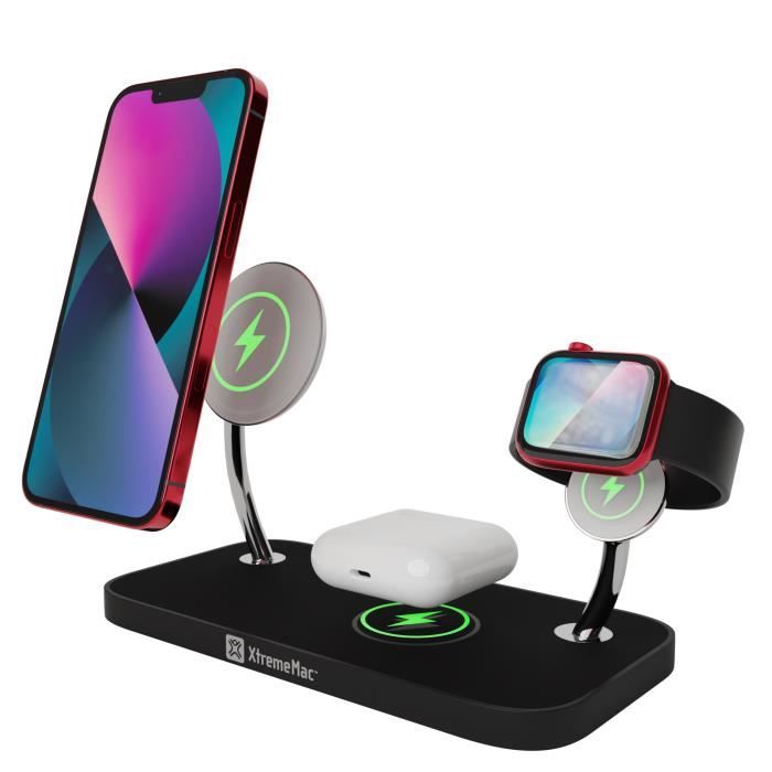 X-MAG PRO : Station de Recharge 3-en-1 avec MagSafe