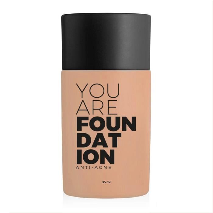 Fond de teint anti acné - Caramel