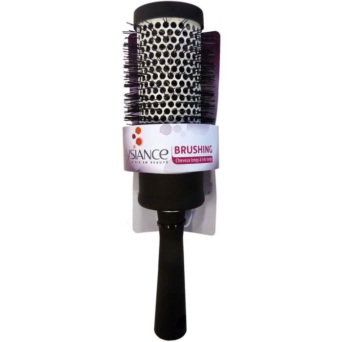 YSIANCE Brosse de brushing pour cheveux long à très long - Céramique - Grand modèle