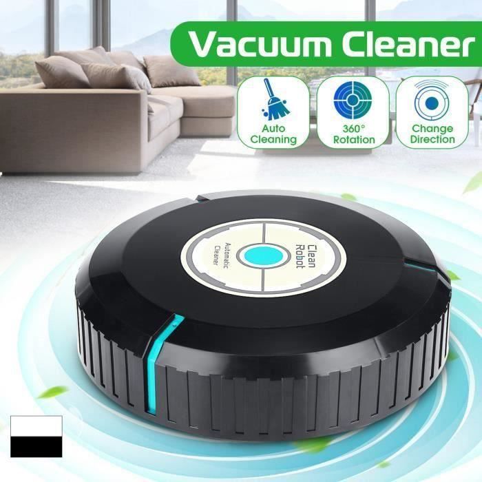 Aspirateur robot Laveur Nettoyeur NOIR QK42179