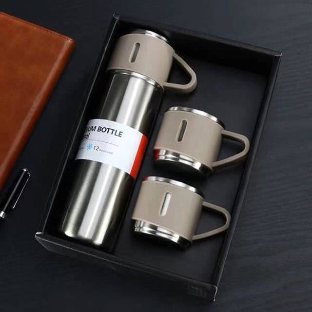 Bouteille - YWEI - silver set-401 - Acier Inoxydable - 500ml - Thermos Sous Vide