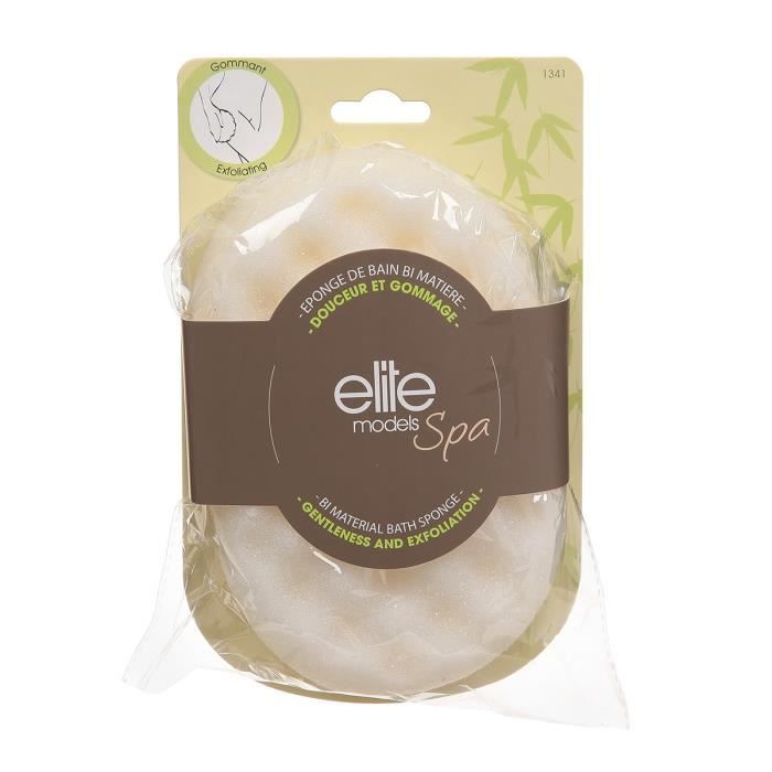 ELITE MODELS Eponge de Bain Bi matière Douceur,Gommage