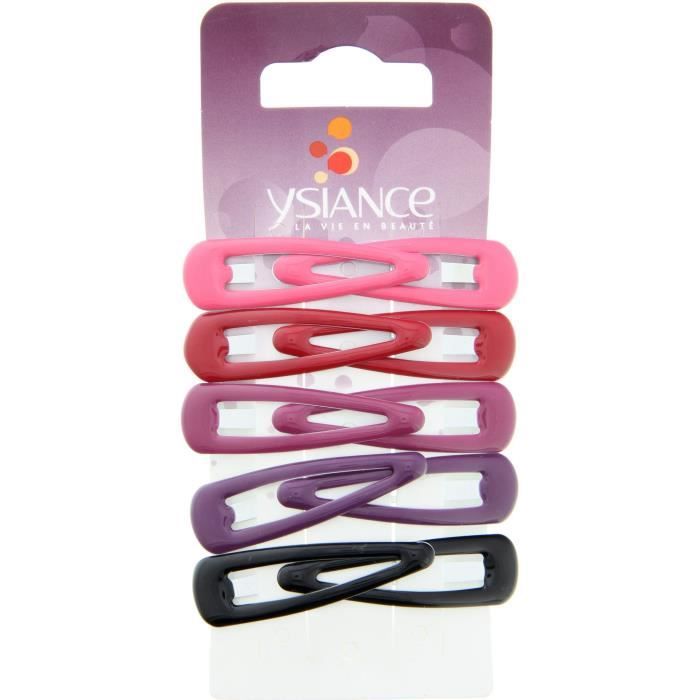 YSIANCE Lot de 10 Barrettes à cheveux Epoxy MM - Multicolores