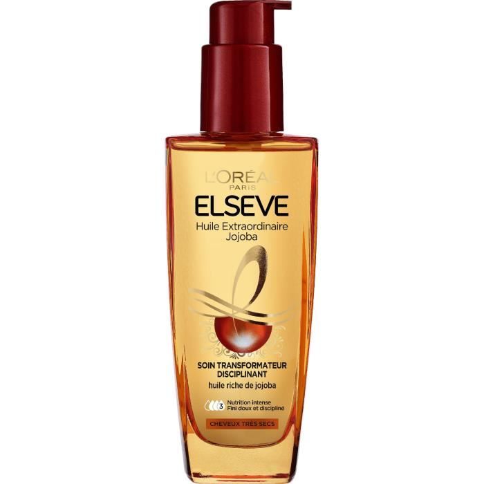 L’Oréal Paris - Soin transformateur disciplinant Elseve Jojoba — 100 ml — Cheveux très secs