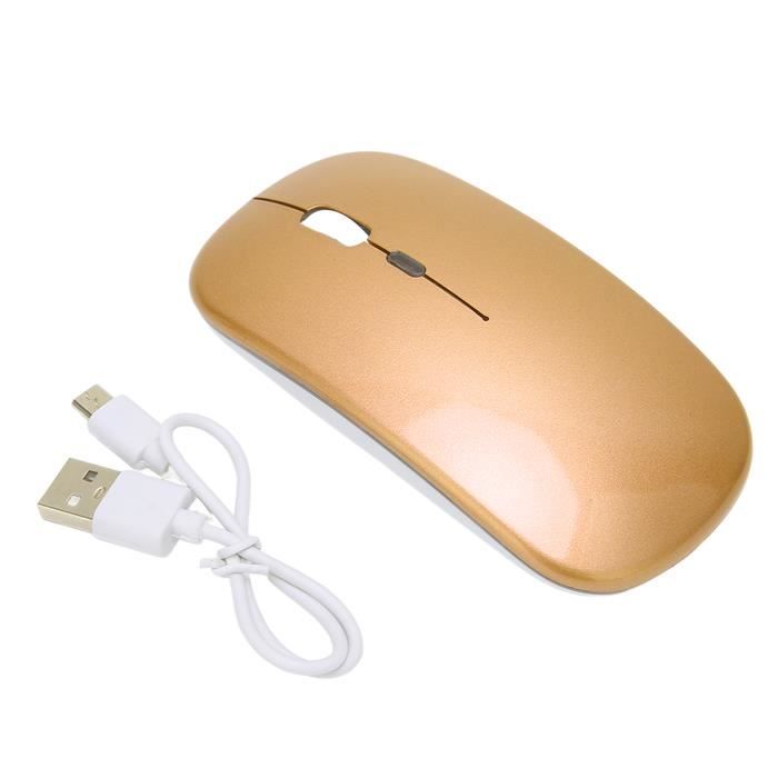 YUI Tbest Souris fil 2.4G Souris de jeu fil 2.4G souris ABS matériel silencieux Rechargeable pour informatique d'ordin 7809354038188