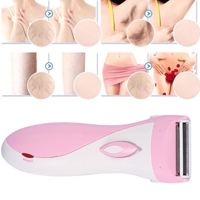 épilateur pour femme Rasoir électrique rechargeable pour femmes épilateur bras jambe aisselle corps épilateur tondeuse