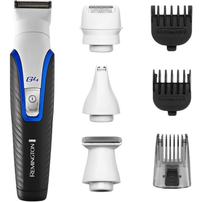 Tondeuse Multifonctions Graphite Series G4 REMINGTON - Cheveux, Barbe, Visage - Lames Auto-Affutées